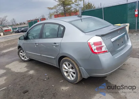 2011 Nissan Sentra 2.0Sl из США, поврежденный, VIN 3N1AB6AP8BL608449